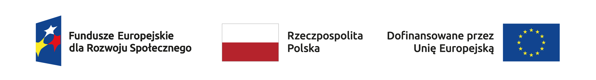 Belka z logotypami projektów UE i FERS